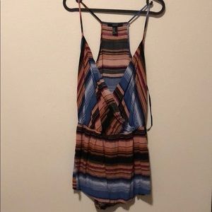 Multicolored romper.